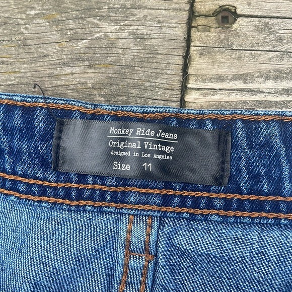 Monkey Ride Jeans NWT! High-Rise Carpenter Dad Jeans - Picture 8 of 14
